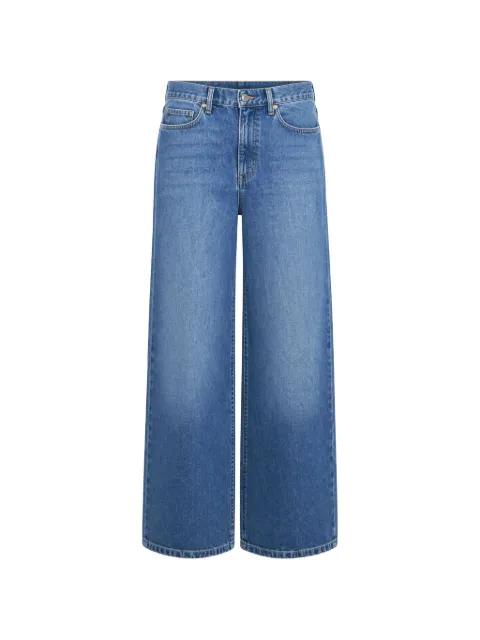 logo-patch jeans by SISLEY