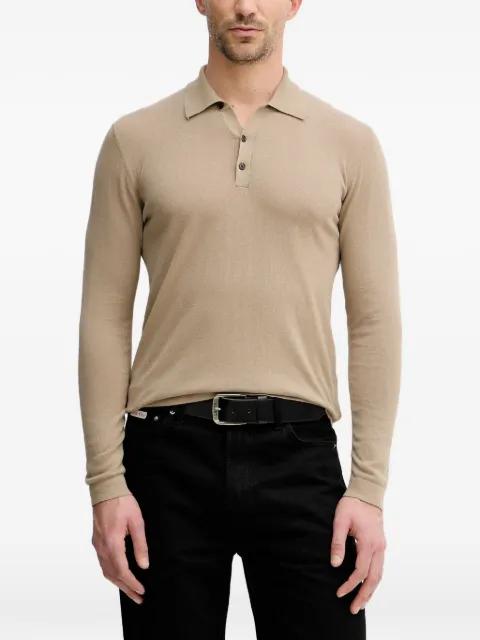long-sleeve polo shirt by SISLEY
