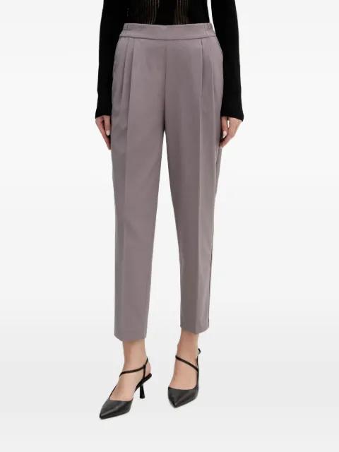 pleated elasticated trousers by SISLEY