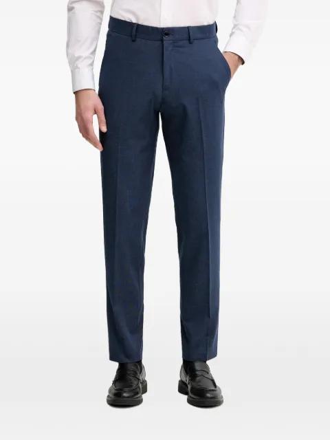 pressed-crease tailored trousers by SISLEY