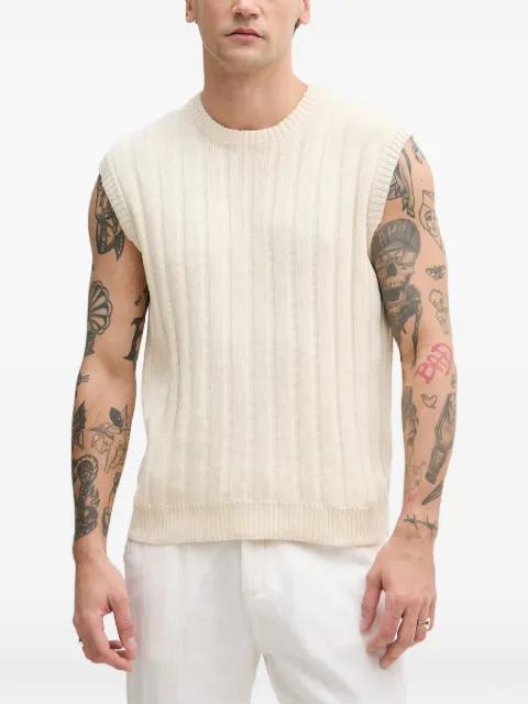 ribbed-knit sweater by SISLEY