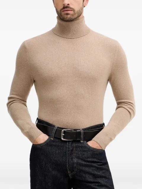 roll neck knitted sweater by SISLEY