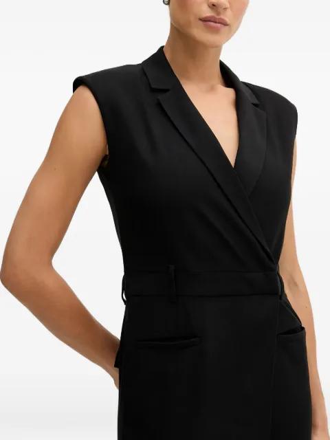 sleeveless tailored jumpsuit by SISLEY