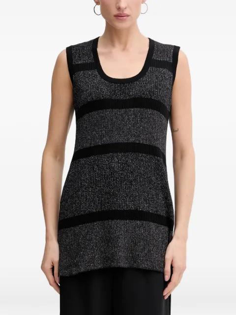 striped sleeveless top by SISLEY