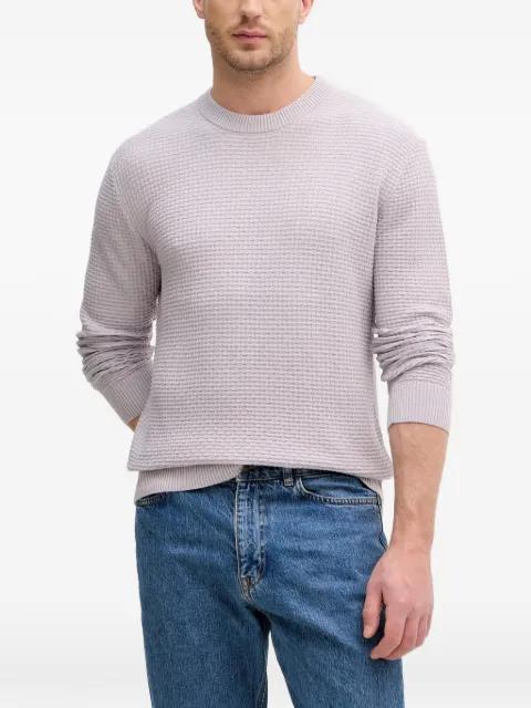 textured-knit sweater by SISLEY