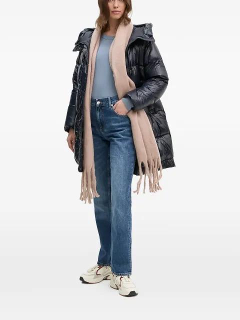washed-effect bootcut jeans by SISLEY