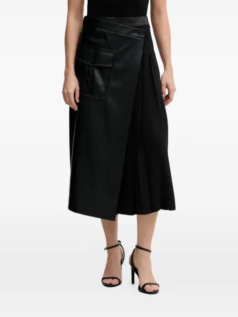 wrap mid skirt by SISLEY