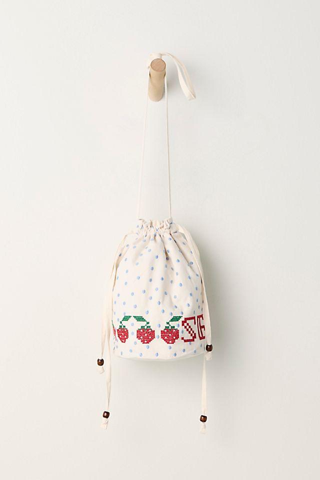 Sissel Edelbo Babba Drawstring Bag by SISSEL EDELBO | FREE PEOPLE
