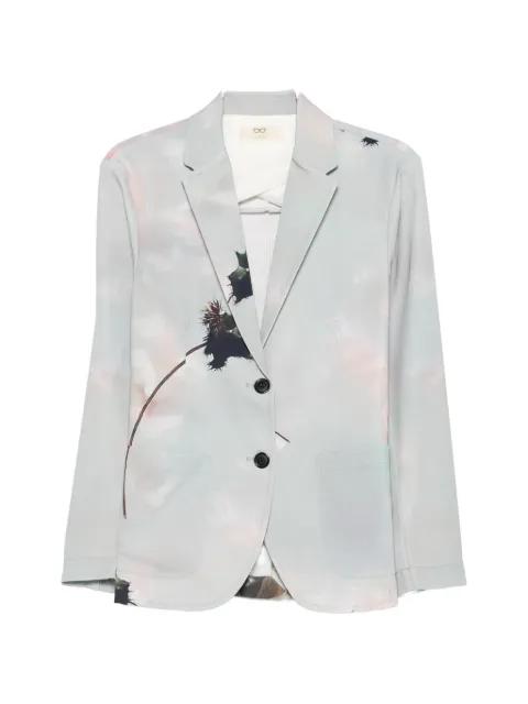 floral-print pocket blazer by SISSIOTTO