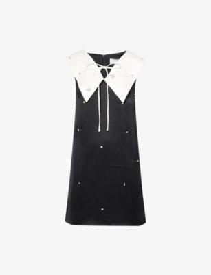 Embellished Satin Mini Dress by SISTER JANE