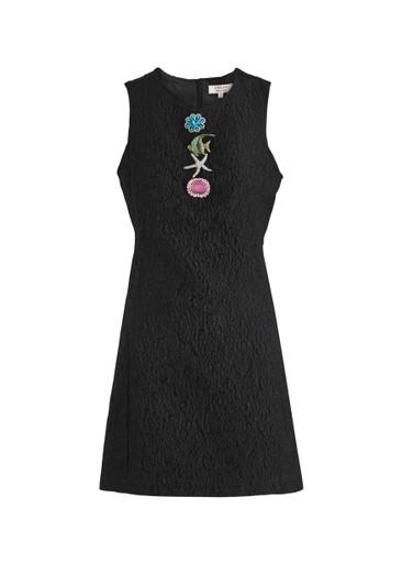 Fine Catch cloqué mini dress by SISTER JANE