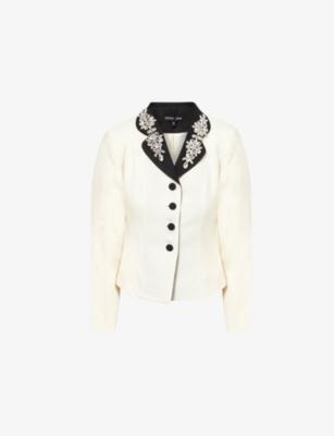Hélène Boucle Woven Blazer by SISTER JANE