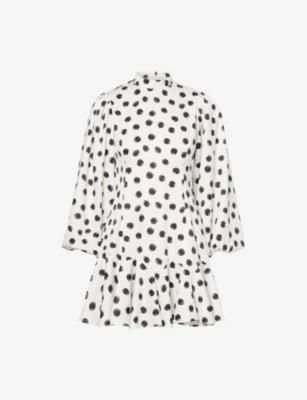 Illume Spot Woven Mini Dress by SISTER JANE