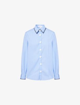 Isak Striped Cotton-Blend Shirt by SISTER JANE