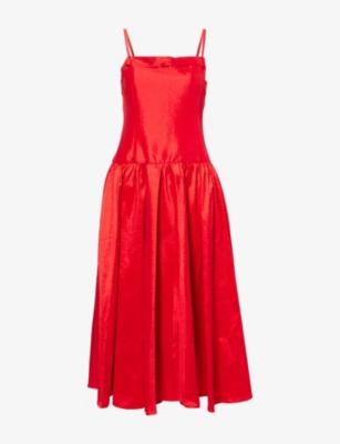 Quartet Sleeveless Woven Midi Dress by SISTER JANE