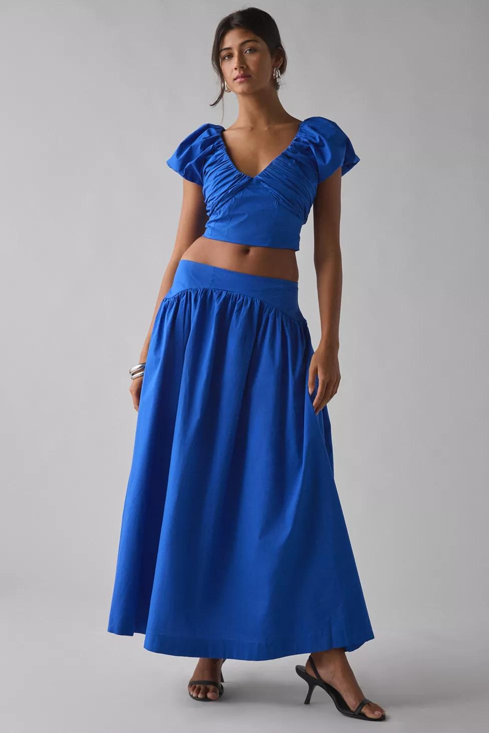 Sister Jane Diary Woven Midi Skirt by SISTER JANE