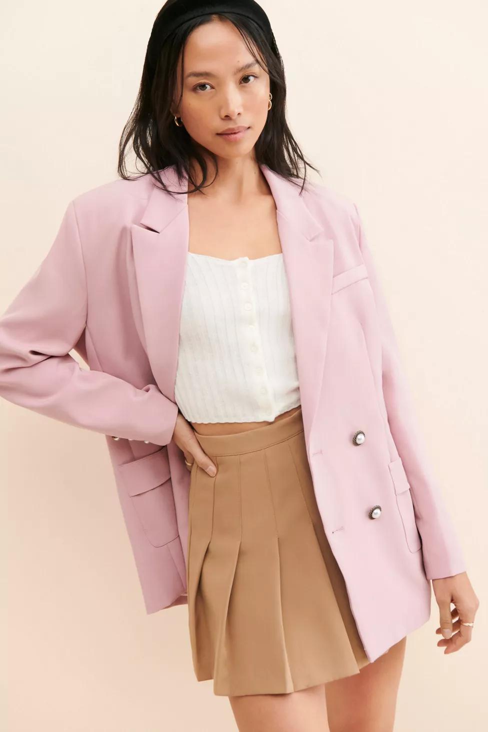 Sister Jane Harlow Faux Pearl Blazer by SISTER JANE