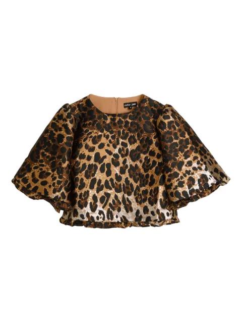 leopard blouse by SISTER JANE