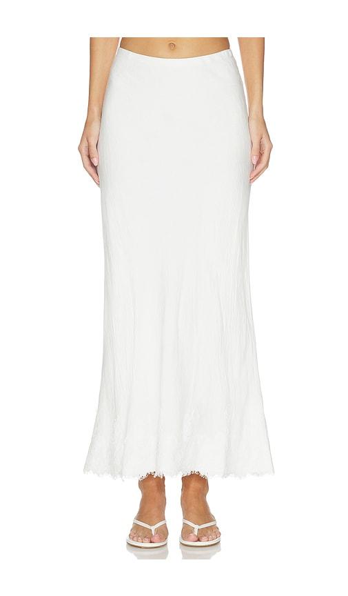 Sister NY Kristen Skirt in White by SISTER NY