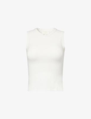 Cosy Soft Sleeveless Stretch-Cotton Tank Top by SISTERLY TRIBE