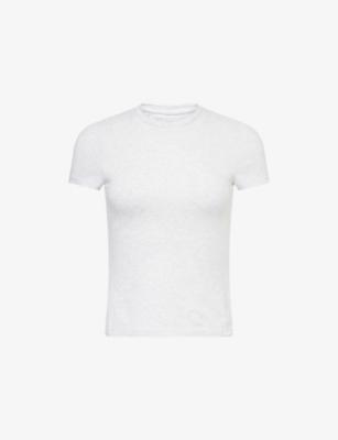 Soft  Round-Neck Stretch-Cotton T-Shirt by SISTERLY TRIBE