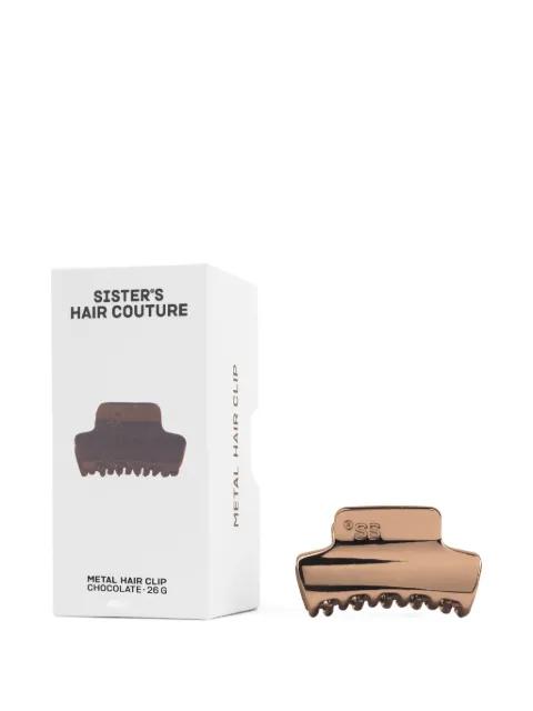 logo-engraved metal hair clip by SISTER'S AROMA
