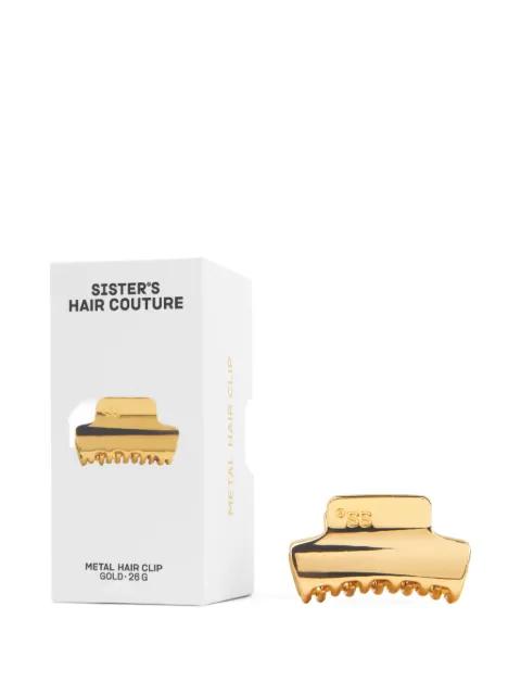 logo-engraved polished hair clip by SISTER'S AROMA