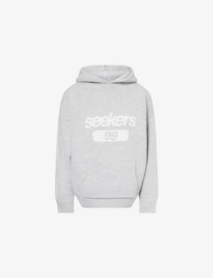 Seekers 99 Relaxed-Fit Knitted Hoodie by SISTERS&SEEKERS