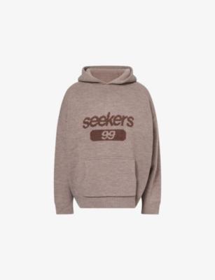 Seekers 99 Relaxed-Fit Knitted Hoodie by SISTERS&SEEKERS