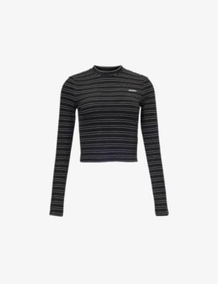 Wilbur Striped Stretch-Woven Top by SISTERS&SEEKERS