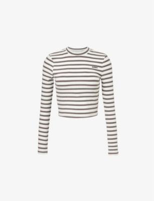 Wilbur Striped Stretch-Woven Top by SISTERS&SEEKERS