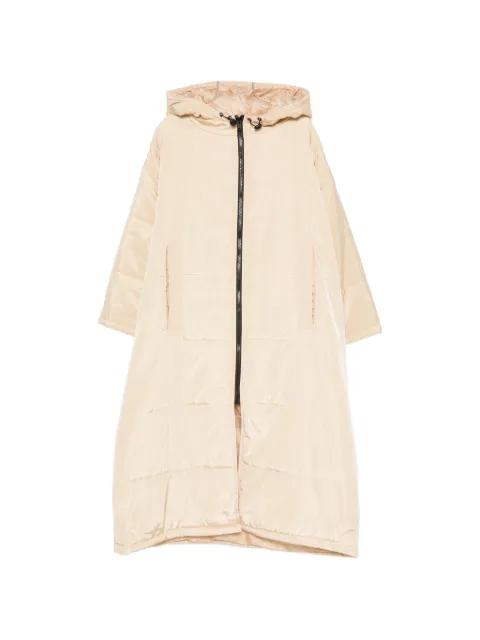 hoodied-neck padded coat by SITTINGSUITS