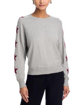 Maddy Star Sleeve Sweater by SIX FIFTY