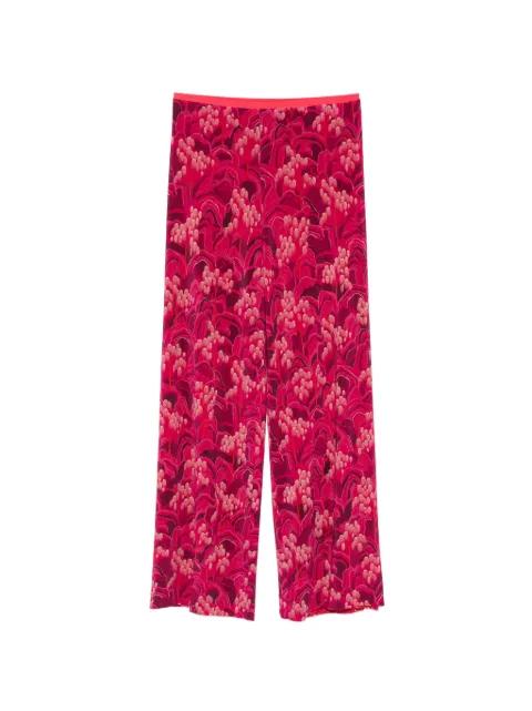 Lassus floral-print trousers by SIYU