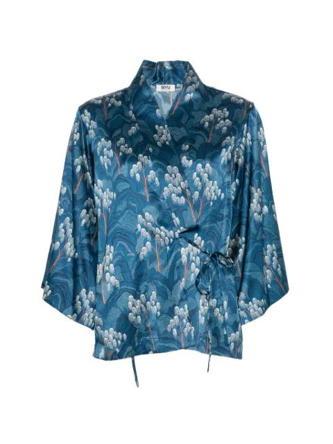 Lassus print-detail top by SIYU