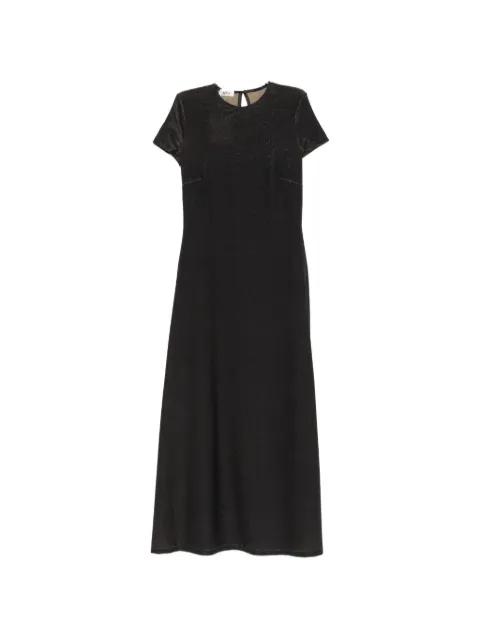 glitter-embellished T-shirt dress by SIYU