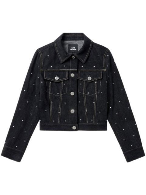 rhinestone-embellished jacket by SJYP