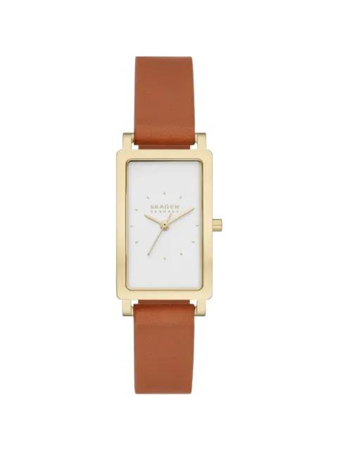 Hagen Lille rectangular 22mm watch by SKAGEN