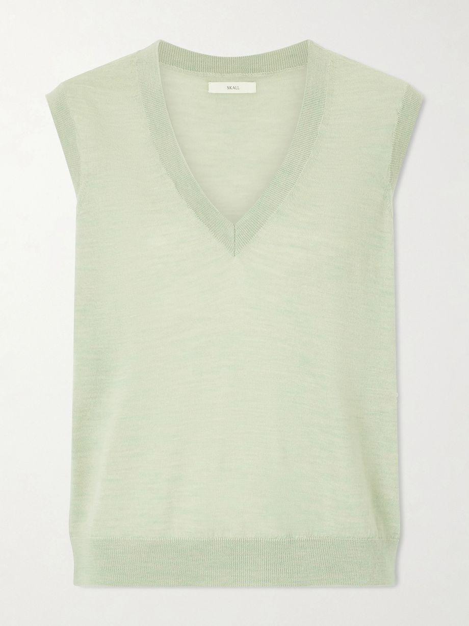 Amara merino wool vest by SKALL