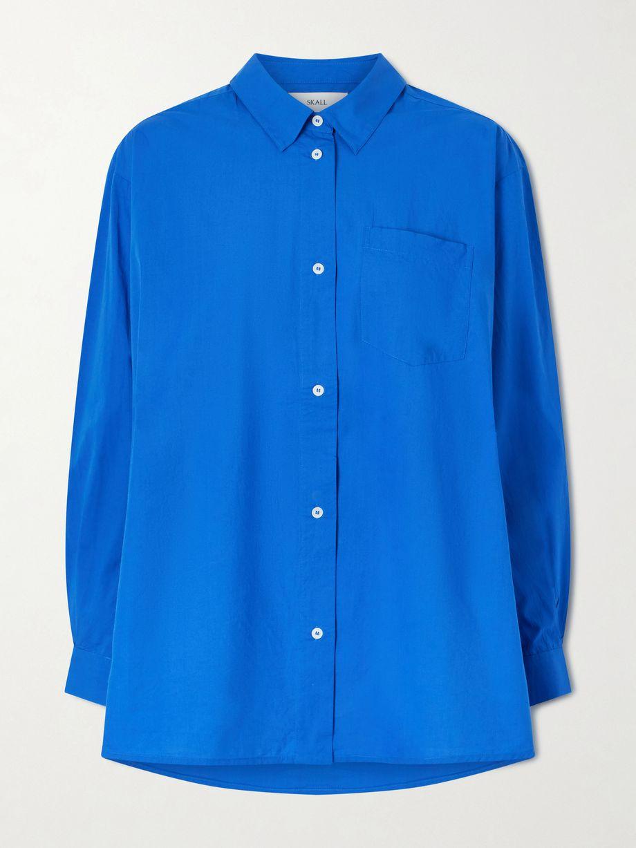 Edgard organic cotton-poplin shirt by SKALL
