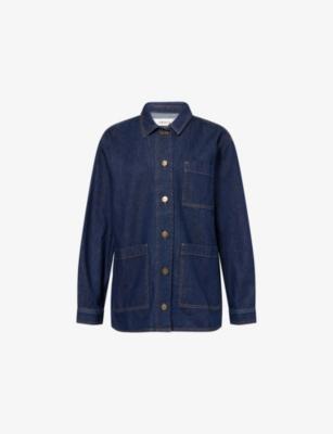 Henny Relaxed-Fit Denim Overshirt by SKALL STUDIO