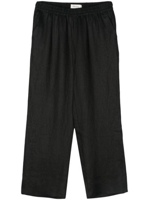 Jasmine linen trousers by SKALL STUDIO