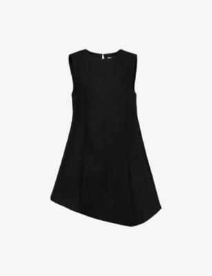 Phillippina Sleeveless Wool Mini Dress by SKALL STUDIO
