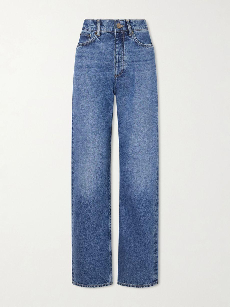 Sharon mid-rise straight-leg jeans by SKALL