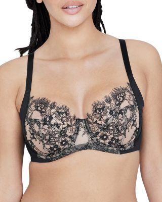 Entice Lace Side Support Balconette Bra by SKARLETT BLUE
