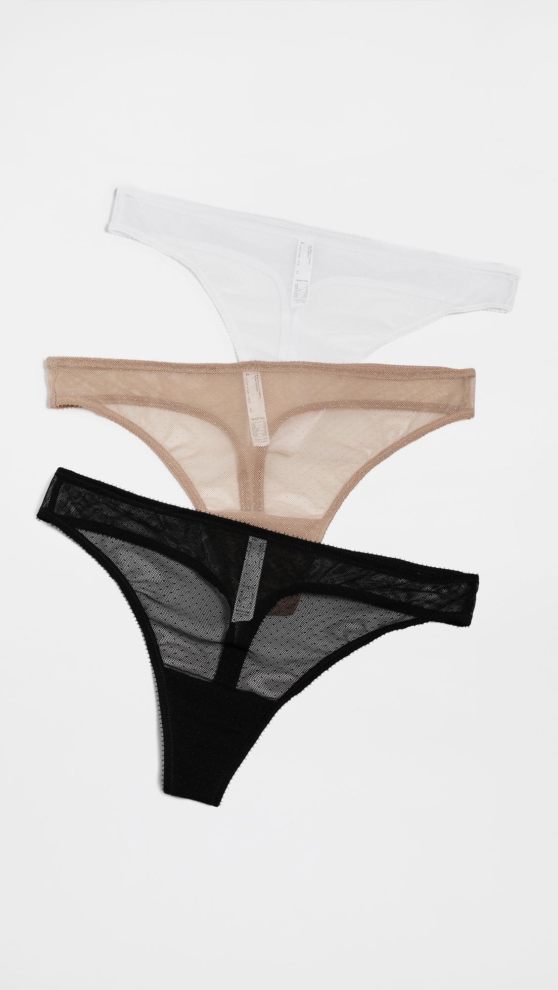 Jolie Lacy Thong Panties 3 Pack by SKARLETT BLUE