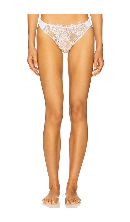 Skarlett Blue Entice Thong in White by SKARLETT BLUE