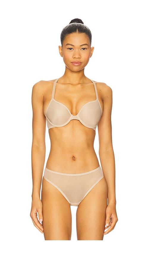 Skarlett Blue Spellbound Front Close Spacer Bra in Nude by SKARLETT BLUE