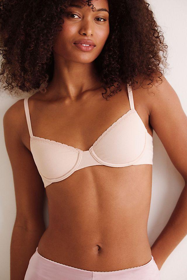 Skarlett Blue Adorned Cotton Underwire Bra by SKARLETT BLUE | FREE PEOPLE