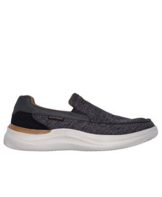 Men's Relaxed Fit: Hasting - Marco Slip-On Moc Casual Sneakers from Finish Line by SKECHERS Men's Relaxed Fit: Hasting - Marco Slip-On Moc Casual Sneakers from Finish Line by SKECHERS